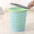 The 8824 square ringed plastic garbage can kitchen is dedicated to store covering bucket can office waste paper basket