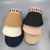 2019 Summer Korean Hat Women's Metal Bow Hat Parent-Child Sun Hat Letter Empty Top Hat Wholesale