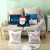 Amazon Hot Style Home 2020 Christmas Peach Pillowcase Christmas sofa Pillow Case Custom Cover