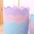 8816 Relief Paper Basket SMALL fresh paper Tube plastic Trash Can