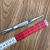 Stainless steel manicure screwdriver tweezers with elbow tip clamps. Mobile phone maintenance of small hand tools