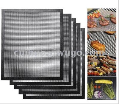 Thermophilic silicone baking tray mat with hollowed-out griddle grill mat is a hot seller on Amazon