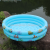 Factory direct inflatable pool 90CM130CM150 printed PVC pool inflatable toy three-ring round pool