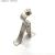 Factory Direct Sales Curtain Rod Bracket Silver Iron Single Bracket Furniture Hardware Accessories