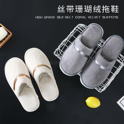 Home hospitality disposable slippers Hotel guesthouse beauty salon floor non-slip room thickened slippers