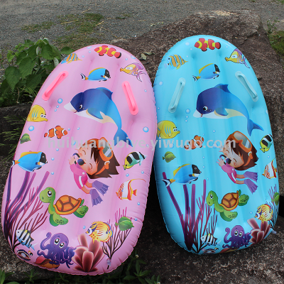 Toys children AIDS Inflatable toys Children swimming toys with handles printed children surfboard