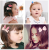 Korean Style Children's Princess Girl Head Accessories 18-Piece Set Hair Clips Hair Accessories Headdress Baby Soft Box Gift Set Hair Ring