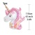 Baby Girl Unicorn Party Decorations Birthday Decorations Balloon Paper Flower Ball Pink Unicorn Rubber Balloons