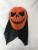 Pumpkin Ghost with Cloth Mask Halloween Ghost Festival Horror Mask