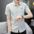 New men's business casual short sleeve youth shirt hot style fashion summer slim and easy to iron shirt men's shirt