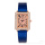 New Ladies all over the star diamond-Encrusted, or watchband student watch trend fashion digital Rectangular classic Watch