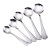 1010 Series High-Grade Stainless Steel Tableware round Spoon Stainless Steel Spoon Custom Logo Small Spoon Children Spoon