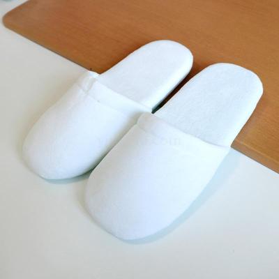 5 star hotel slippers non-disposable thick bottom for guest at home with indoor wooden floor soft bottom silent non-slip