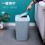 The Nordic Sorting Garbage can Plastic Garbage can Household Kitchen Creative multi-purpose dry and wet separation of the double bucket garbage can