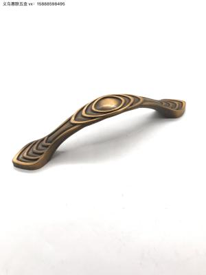 Factory Direct Sales Zinc Alloy Chinese Handle Cabinet Handle Household Hardware Accessories