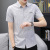 New men's business casual short sleeve youth shirt hot style fashion summer slim and easy to iron shirt men's shirt