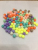 Factory Direct Sales, Acrylic Solid Color Dull Polish Bead, Transparent Dull Polish Bead, Plastic Acrylic Ornament Accessories