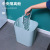 The Nordic Sorting Garbage can Plastic Garbage can Household Kitchen Creative multi-purpose dry and wet separation of the double bucket garbage can