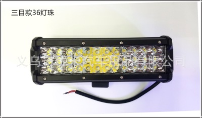 108W Work Light Car 36led Headlight off-Road Vehicle Modified LED Strip Light Lighting Inspection Lamp