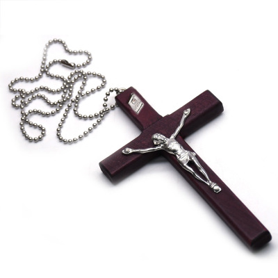 12*7cm metric cross necklace icon Religious Prayer holding cross gifts and gifts