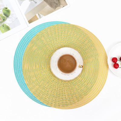 PVC Placemat Coaster Creative Placemat Kitchen Decoration Dining Table Cushion