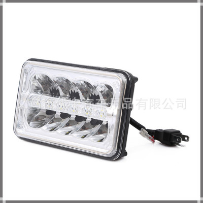The new 5 inch square LED car headlight headlight 45W far and near light integrated with daytime running light headlight