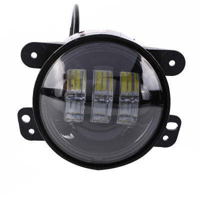 Modified LED Lamp 4-Inch Shepherd Fog Lamp without Aperture Car Lamp Processing Customization
