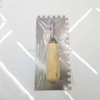 Sawtooth Plastering Trowel Sawtooth Trowel Factory Direct Sales Large Quantity Congyou