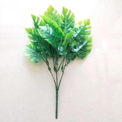 Simulated plant Eucalyptus Green Wedding decoration plant background wall with FERN
