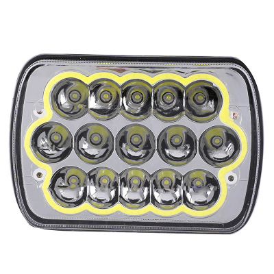 Led Modified Headlight H4 Plug with Aperture Led Highlight Spotlight LED Headlight Energy-Saving Spotlight Work Light