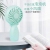 Summer Hot Sale USB Rechargeable Fan Children's Toy Bubble Fan Cartoon Handheld Fan Student Fan Gift