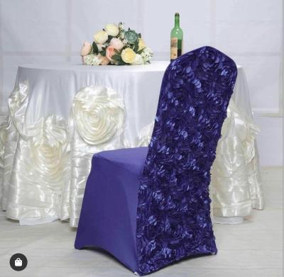 Wedding hotel chair cover cover banquet chair cover color rose chair cover back decoration