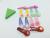 Stall Korean Style Children's Sunflower BB Clip Child Student a Pair of Hairclips Water Drop Cute Cartoon Candy Color Bang Clip