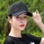 Korean version of summer fashion rhine-diamond Baseball Cap Chic woman Outdoor Tourism Sun Shade Leisure Sun Cap