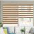 Factory Direct Sales Two-Color Rainbow Plain Soft Gauze Curtain Office Roller Shutter Office Living Room Balcony Home Curtain