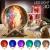 3D coloured starry sky projection lamp Moon lamp charged LED night lamp cross border USB clap atmosphere lamp