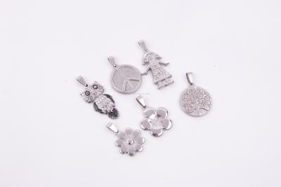 Stainless Steel Owl Necklace Character Flower Tree Men's and Women's Necklaces Accessories Pendant Fresh Simple Factory Direct Fashion