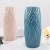 New direct selling plastic Vases Color Creative Camellia decorative dry and wet flowers vases copy glaze resistant to breaking
