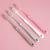 Popular Macaron Toothbrush Japanese Style Muji Adult Soft Bristle Japanese Good Family Toothbrush 4 PCs Factory Wholesale