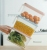 Y24-6081 Refrigerator Storage Box Transparent Rectangular Drawer Sealed Crisper Food Frozen Storage Box