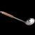 Factory Direct Sales Stainless Steel Spatula Kitchen Spatula Household Hot Wood Handle Pot Spoon Long Handle Shovel Thickened Porridge Spoon