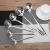 Non-Magnetic Stainless Steel Light Body Soup Ladle Perforated Ladle Kitchen Cooking Light Handle Hot Pot Soup Ladle Colander Customizable Logo