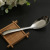 Custom Logo Factory Direct Sales 1010 Tableware Flat-Bottom Spoon High-Grade Stainless Steel Spoon Soup Spoon Spoon Wholesale