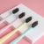 Creative Macaron Plain Toothbrush Japanese Style Muji Same Adult Soft Hair 4 PCs Toothbrush Daily Necessities Manufacturer