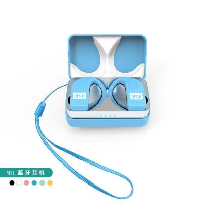 The new ultra bass M11 cross-border e-commerce hot style ear-mounted TWS wireless bluetooth headset sports headset
