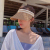 Straw Hat Women's Summer Handmade Pearl Beach Grass Topless Hat Women's Sun-Proof Sun Hat Korean Style Internet Celebrity Peaked Cap