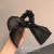 New South Korean Chiffon Organza Bow Artistic Hair Cord Web Celebrity Ins Simple tie Head Rubber Band hair ring