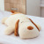 Factory Direct Sales Sitting Dog Plush Toy Cute and Soft Sleeping Lying Dog Doll Pillow Large Size Girls Birthday Gifts