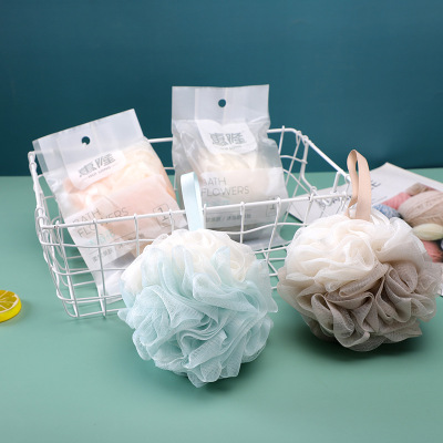 2020 New Refreshing Bath Ball Three Colors Loofah Wash Cloth Bath Bath Bath Ball HL-0209