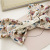Japanese and Korean new Spring and summer Ins big flower BowKnot Spring Edge Clip Korean female Joker sweet Double Layer Cloth art Hairpin